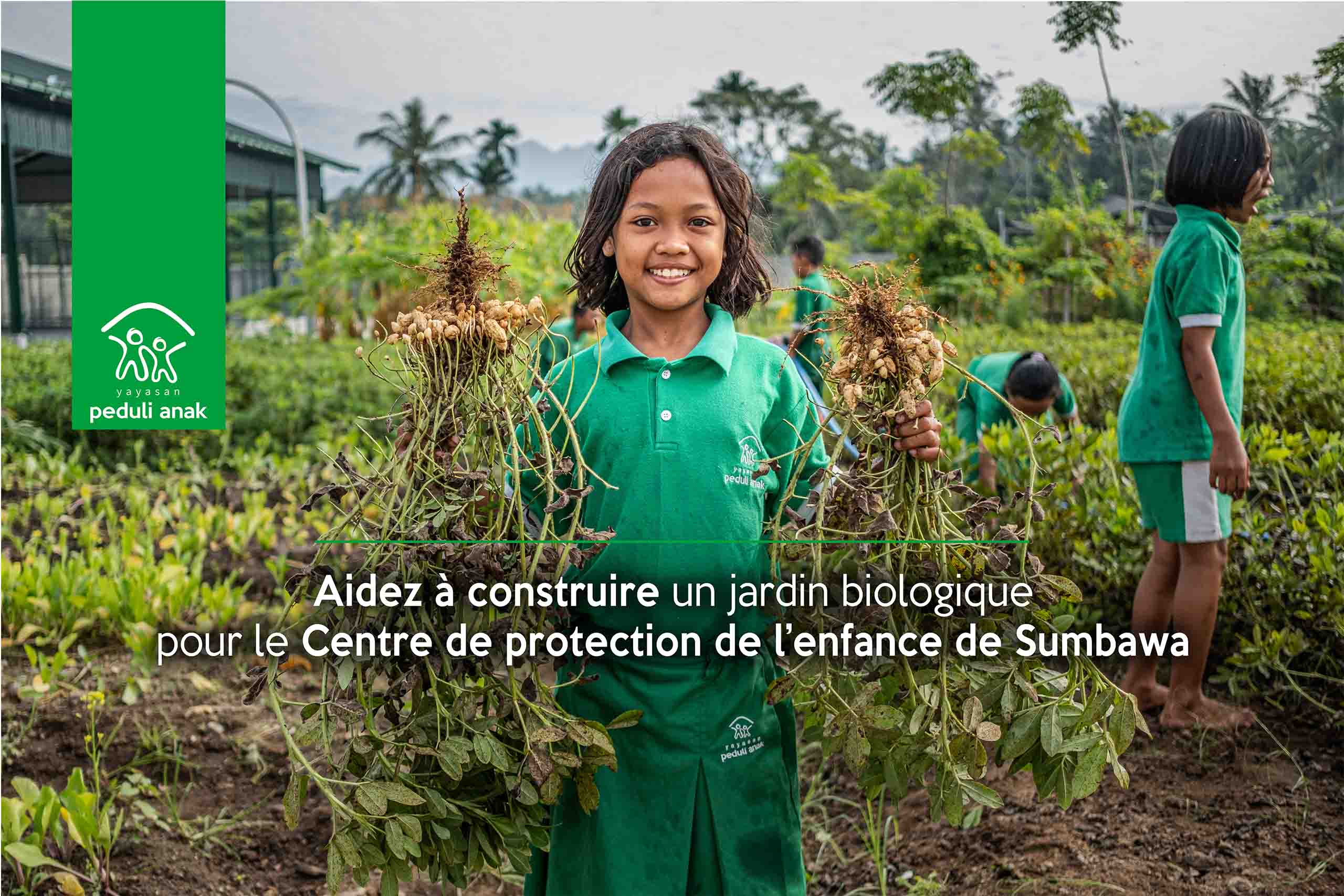 Aidez à construire un jardin biologique pour le Centre de protection de l’enfance de Sumbawa