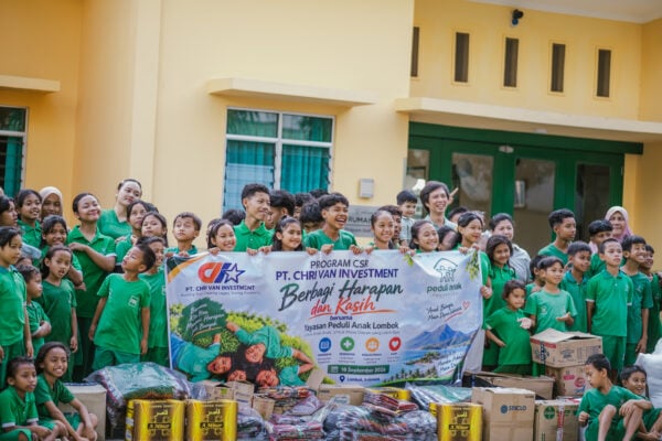 Sharing Kindness with PT. Chri Van Investment